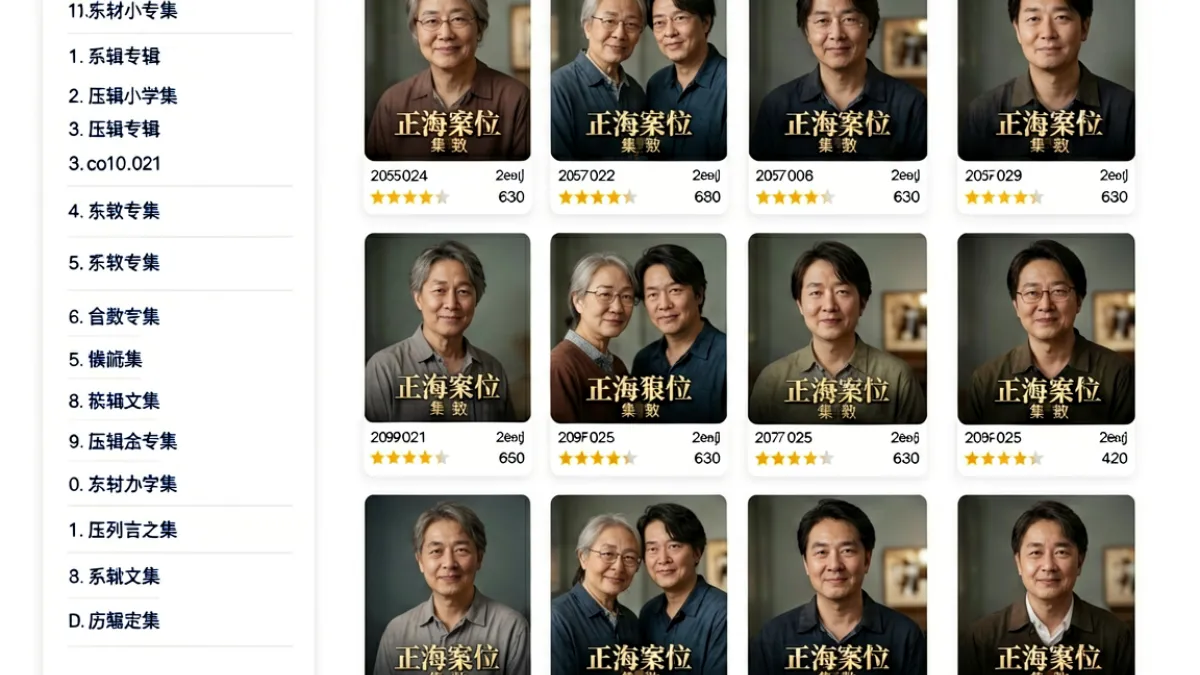 片多多纪录片专区页面，展示BBC自然系列专辑归档与用户评分排行列表